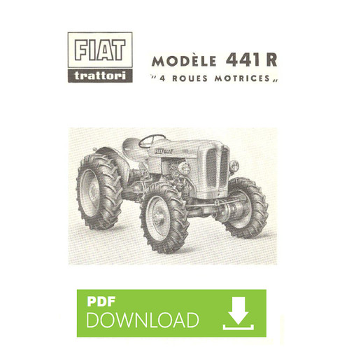 Tracteur fiat 441r notice - fiat,