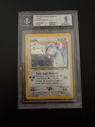 Pokemon lugia holo 111 ita - lugia, 9/111