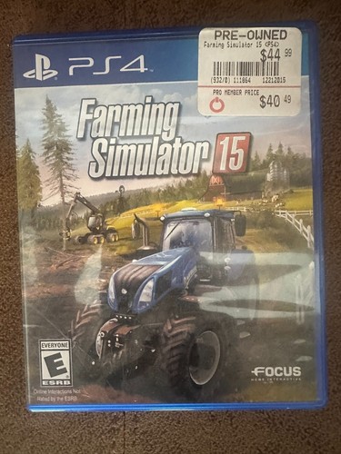 Farming simulator sony - 15, (sony