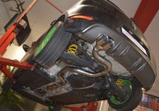 Scarico sportivo Friedrich Motorsport 76 mm impianto per VW Golf 6 2.0 TDI 81/103, GTD