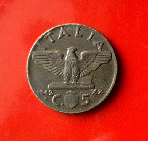 Centesimi 1942 errore - 5,
