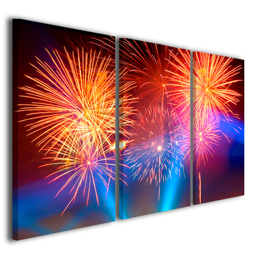 Quadro fuochi artificio - quadro, d'artificio