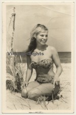 Sweet Young Woman On Baltic