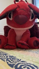 Disney Lilo & Stitch - Leroy Stitch Peluche con Suoni - Rosso