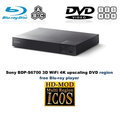 Sony bdp s6700 - wifi, multi
