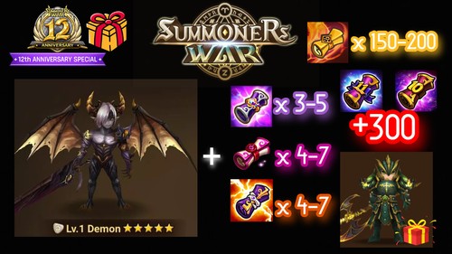 🎁Summoners guerra luce