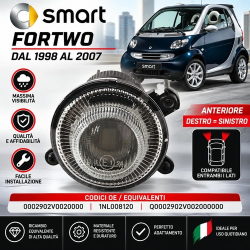 Fendinebbia anteriore smart - fendinebbia,