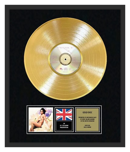 Prince gold disc lp vinyl - disc,