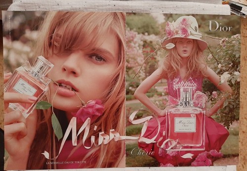 Publicité papier parfum - papier,