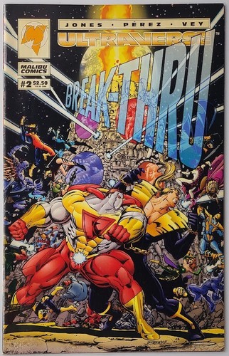 Break thru malibu comics - thru,