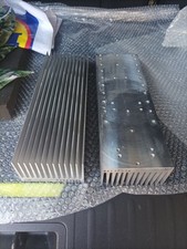 N*2DISSIPATORI RADIATORI 2kg CAD. ALLUMINIO 300 X 100 x60mm   Venduti In Coppia