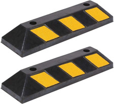 Set 2 Fermaruota in Gomma Dura