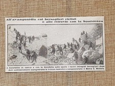 Sul Monte San Michele nel 1915