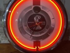 Shelby Ford Gt 500 - Decorazione Neon Orologio Parete Officina