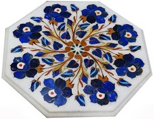 Tavolo angolare marmo - marmo, 18"