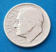 MONETA AMERICANA IN ARGENTO 0.900 ONE DIME DEL 1947 LIBERTY IN GOD WE TRUST