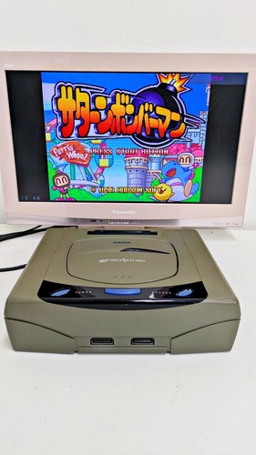 Console sega saturn - sega, grigia