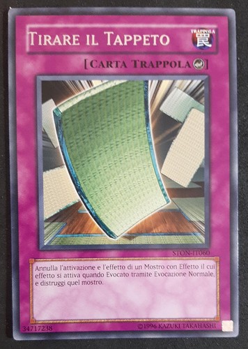 Tirare tappeto rara in - tirare,