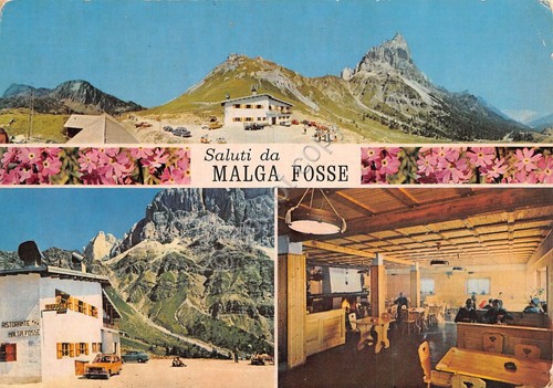 Cartolina malga fosse - cartolina,