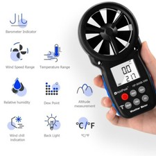 Anemometro digitale portatile