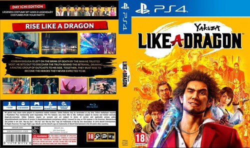 Yakuza like dragon ps4 box - like,
