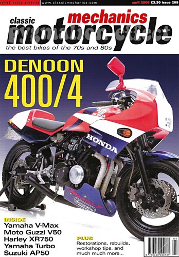 Cb400f moto guzzi - v50, v-max