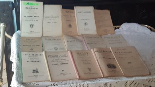 Libretti opera 1840 1899 - libretti, d'opera