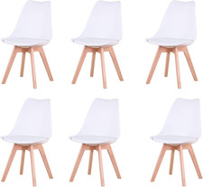 Set Di 6 Sedie Imbottite per