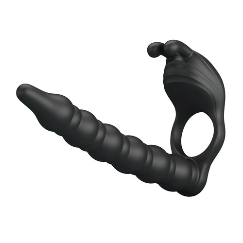 Anello fallico vibrante triplo