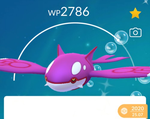 Shiny kyogre pogo scambio - -,