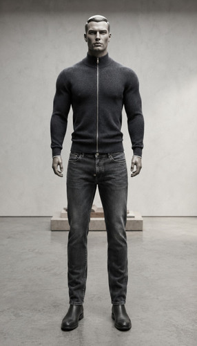 Cardigan uomo brunello - cardigan,