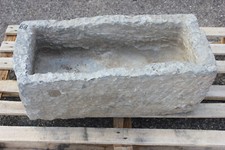 VASCA IN PIETRA GRANITO 72x35  H28 N. 16B  da GIARDINO LAVANDINO FIORIERA