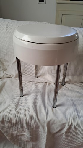 Sgabello bianco anni 70 - anni, 60/70