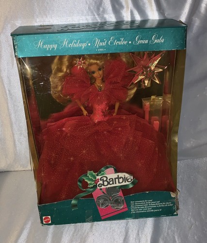 Barbie 1991 happy holidays - barbie,