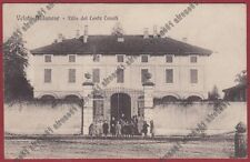 MONZA USMATE VELATE 03 VILLA CONTE CASATI Cartolina viaggiata 1915