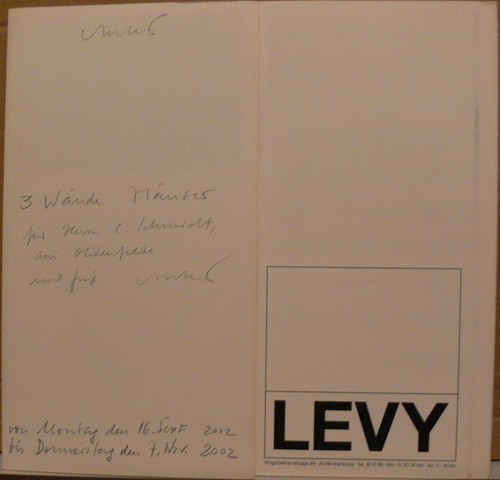 Horst antes signed - horst, catalog