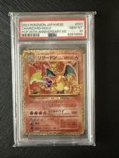 Pokemon PSA 10 Charizard #001