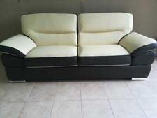 DIVANO 3 POSTI IN PELLE