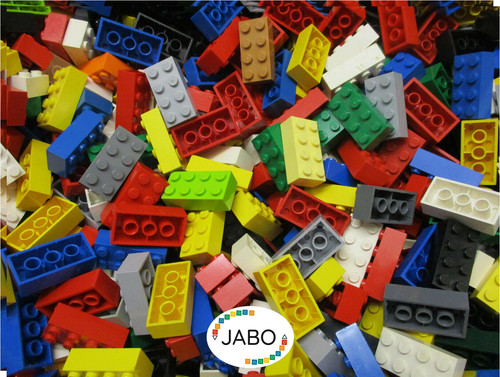 100 mattoncini base lego - 100,