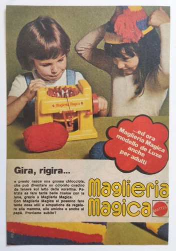 Pubblicita maglieria magica - pubblicita',