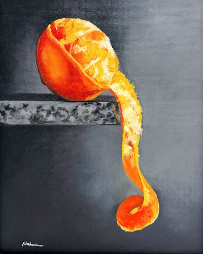 Quadro olio pannello - quadro, su