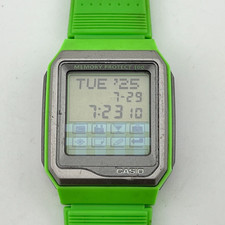 Orologio digitale touch screen macchina invisibile Casio VDB-101 JIM MODULO VERDE 1493