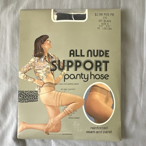 Collant vintage tutto nudo