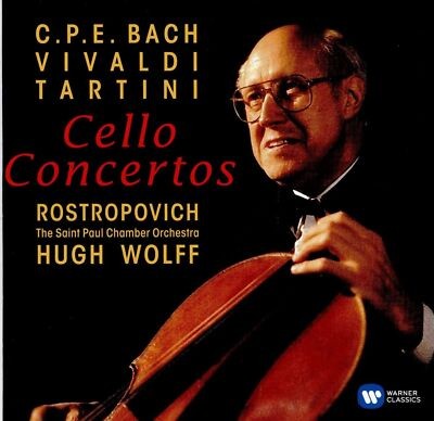 Rostropovich cello concertos - rostropovich,