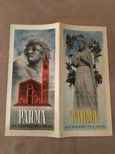 DEPLIANT PIEGHEVOLE,ANNI 40 PARMA E.P. TURISMO CATTEDRALE  MATTIOLI ART