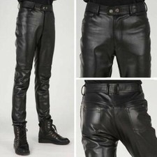 Pantalone moto biker uomo