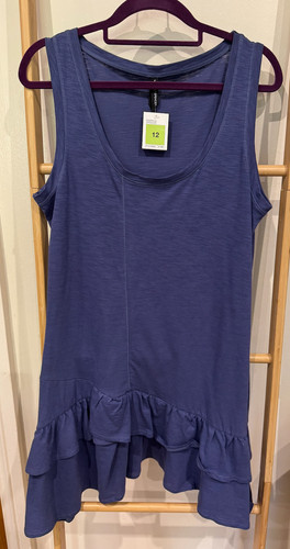 Abito donna smanicato 100%