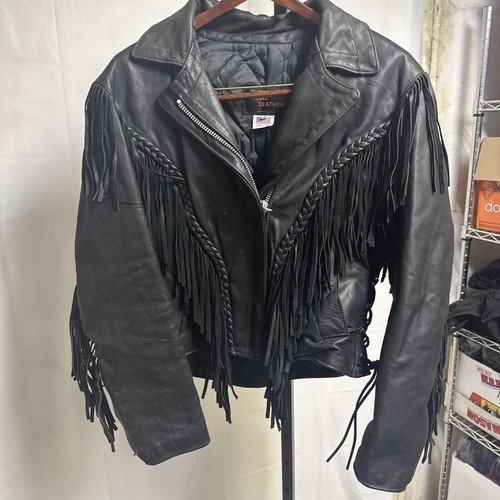 Giacca moto vintage donna