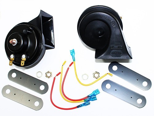 Trombe clacson bitonali - clacson, 12v