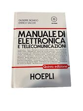 INGEGNERIA-HOEPLI MANUALE DI ELETTROTECNICA E TELECOMUNICAZIONI-QUINTA EDIZIONE